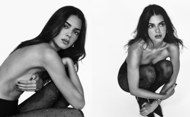 Kendall Jenner pozon topless për markën italiane ‘Calzedonia’