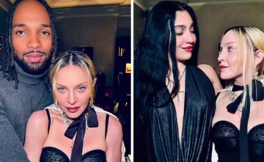 Madonna publikon fotografi me të dashurin 38 vite më të vogël dhe vajzat e saj