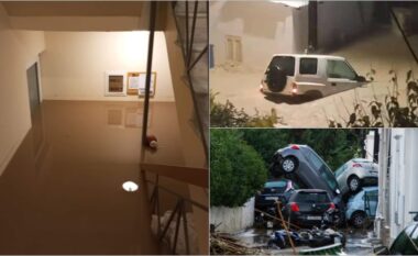 Dy të vdekur pasi një stuhi ka goditur Greqinë – detaje dhe pamje që tregojnë kaosin e krijuar