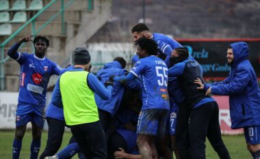 Prishtina merr tri pikë të mëdha në Klinë me një gol të Leonat Vitijës në kohën shtesë