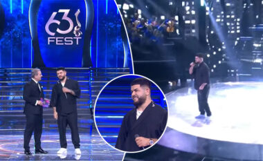 Noizy performon në Festivalin e Këngës në RTSh-së si i ftuar special, interpreton live me orkestër këngën “Vllazni”