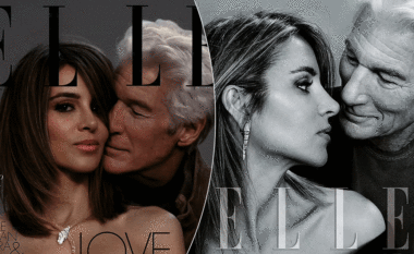 Richard Gere dhe Alejandra Silva shkëlqejnë në kopertinën e revistës ‘Elle Spain’