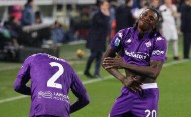 Fiorentina demolon Interin në ndeshjen e ndërprerë të xhiros së 14-të, Moise Kean shkëlqen me dy gola