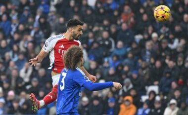 Mikel Merino ‘heroi’ i Arsenalit – hyn nga banka dhe shënon dy gola në fitoren ndaj Leicester Cityt