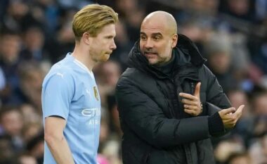 Pep Guardiola sinjalizon fundin e aventurës së Kevin De Bruyne tek Manchester City