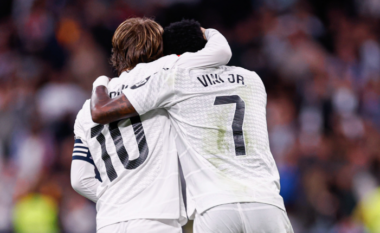 Real Madridi kthehet te fitorja – perla e Modric dhe goli i vonë i Vinicius i dhurojnë tre pikë mbretërve 