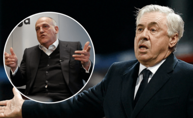 “Askush në Real Madrid nuk e ka humbur mendjen”, Ancelotti i përgjigjet Javier Tebasit