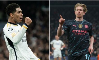 Man City dëshiron Jude Bellinghamin si zëvendësues të Kevin De Bruyne