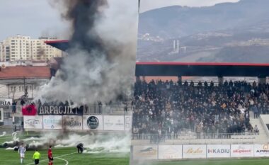 Atmosferë e jashtëzakonshme në Prizren në derbin e madh kosovar