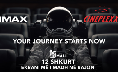 Me 12 shkurt një epokë e re e kinemasë arrin në Kosovë: Cineplexx dhe Albi Mall hapin sallën e parë IMAX® me Laser dhe sallën LUXX