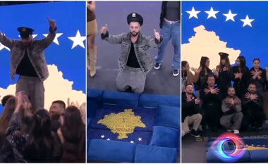 Me rastin e Pavarësisë – banorët krijojnë me gjësende të ndryshme flamurin e Kosovës në Big Brother VIP Albania