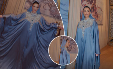 Morena Taraku shfaqet e mbuluar në një paraqitje elegante për Muajin e Shenjtë të Ramazanit
