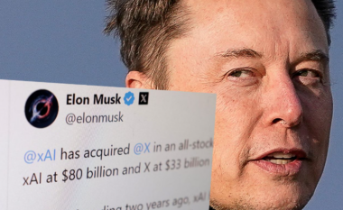 Musk njofton se xAl ka blerë X