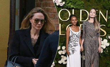 Angelina Jolie elegante në New York, pas mbështetjes së vajzës së saj Zahara