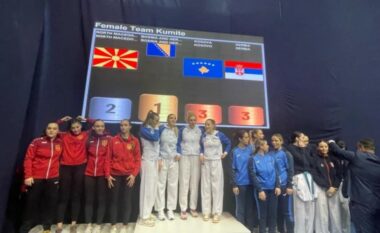 Kosova dhe Serbia së bashku në podium – ndodhi në Mal të Zi në sportin e karatesë