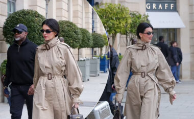 Kendall Jenner shkëlqen me stil në një shëtitje në Paris