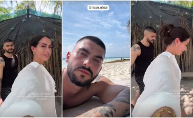 Butrint Imeri shijon pushimet në Meksikë me modelen turke