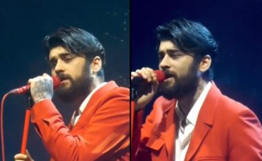 Fansat “çmenden” pasi Zayn Malik performoi një këngë nga One Direction për herë të parë në 10 vjet