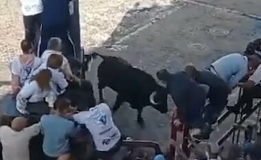 Demi i tërbuar godet turmën e fëmijëve në festivalin e Pashkëve në Spanjë