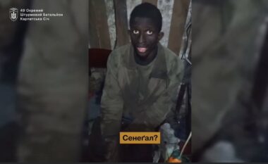 Ukrainasit zënë rob lufte një mercenar afrikan që lufton për rusët në Doentsk