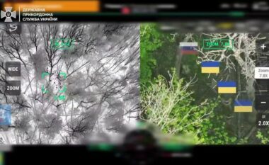 I kishin zënë rob, operatorët ukrainas të dronëve shpëtojnë bashkëluftëtarët e tyre – i godasin rusët me bomba
