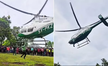 Refuzuan ta marrin për një xhiro, burri nga Kenia varet në helikopter për një fluturim falas – arrestohet nga policia