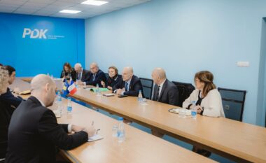 Krasniqi takon deputetët francez: Kosova ka nevojë për një qeveri që do të jetë në shërbim të qytetarëve
