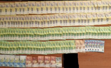 Merdar, katër shtetas të Serbisë u kapën me mbi 51.000 euro të padeklaruara