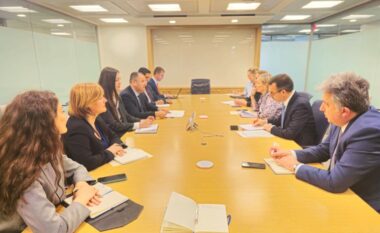 Delegacioni i BQK-së zhvillon takime të rëndësishme në selinë e FMN-së