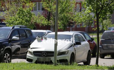Incident në parkingun e QKUK-së, dëmtohet vetura e ushtruesit të detyrës së drejtorit