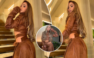 Adelina Berisha paralajmëron këngën e re, sjell fotografi atraktive nga prapaskenat e xhirimev të klipit