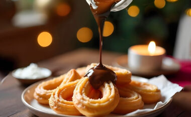 Ëmbëlsira perfekte – Churros me çokollatë