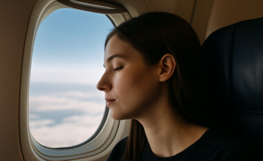 Pse nuk duhet të mbështetni kokën pas xhamit në aeroplan?