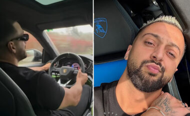 Provokim apo rastësi? Pas Gjestit, edhe Jozi publikon video duke u shëtitur në ‘Lamborghini’