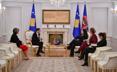 Bashkëpunim strategjik me Mbretërinë e Bashkuar, Osmani diskuton me delegacionin britanik