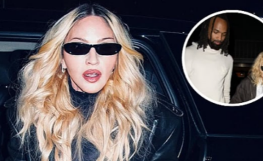 Madonna fotografohet duke darkuar me të dashurin e saj 38-vjeçar në një restorant në Londër