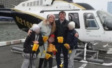 Foto e fundit pak çaste para tragjedisë me helikopter në New York – CEO i Siemens Spanjë së bashku me gruan dhe tre fëmijët