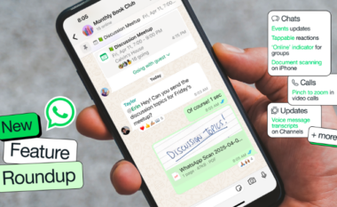 WhatsApp prezanton një sërë risish