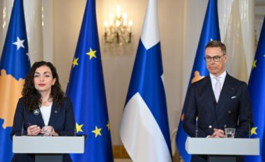 Lufta në Ukrainë, Osmani pas takimit me presidentin finlandez: Çdo marrëveshje paqeje nuk duhet të inkurajojë ambiciet imperialiste të Rusisë