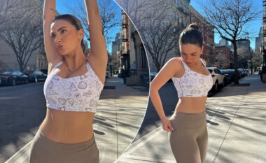 Beatrix Ramosaj shkëlqen me një pamje sportive në New York