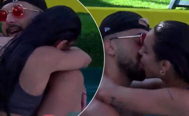 Mes puthjesh dhe përqafimesh në pishinë, Gjesti dhe Egli kalojnë momentet e fundit së bashku në Big Brother VIP Albania