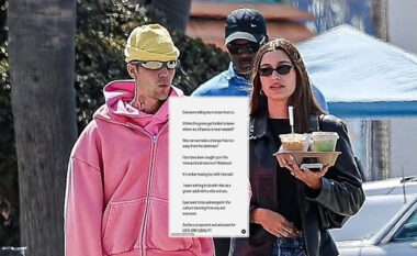 Justin Bieber i kundërpërgjigjet thashethemeve për martesën, në një postim në Instagram