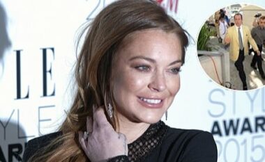 Babai i Lindsay Lohan dënohet me nëntë muaj burg për ryshfet dhe shkelje të kushtit