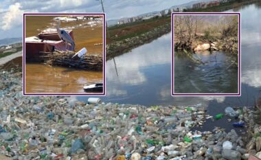 KDI publikon fotografi alarmuese: Lumenjtë e Kosovës të mbuluar nga mbeturinat plastike dhe mbetjet shtazore