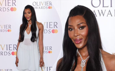 Naomi Campbell mahnit me pamjen rinore në çmimet Olivier 2025