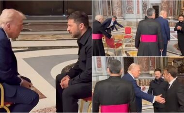 “Lexuesja e buzëve” zbulon se çfarë i thanë njëri-tjetrit Trump dhe Zelensky, në funeralin e Papës