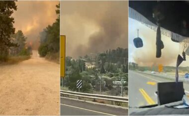 Policia izraelite mbyll rrugët, evakuon banorët ndërsa zjarret përhapen pranë Jerusalemit