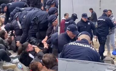 Rrahje në Novi Pazar – studentët bllokuan autobusët me mbështetësit e partisë së Vuçiqit