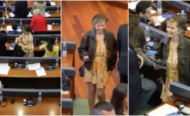 Adriana Matoshi mori vëmendje me paraqitjen në seancën konstituive