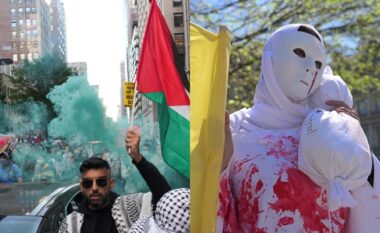“Sa fëmijë vratë sot”, protesta pro-Palestinës para kullës Trump në SHBA